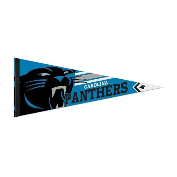 Carolina Panthers Premium Roll & Go Pennant 12" x 30"