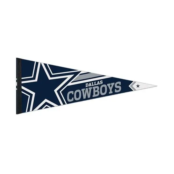 Dallas Cowboys Estandarte Premium Enrollar y Llevar 12" x 30"