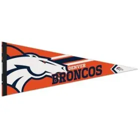 Banderín Premium Roll & Go de los Denver Broncos 12" x 30"