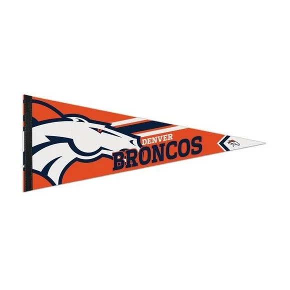 Denver Broncos Premium Roll & Go Pennant 12" x 30"