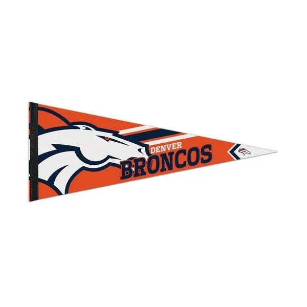 Denver Broncos Premium Roll & Go Pennant 12" x 30"