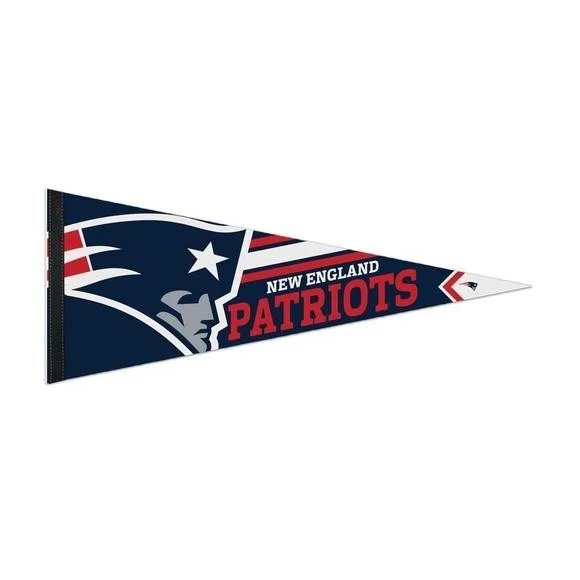 New England Patriots Premium Roll & Go Pennant 12" x 30"