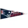 Estandarte Premium Roll & Go de los New England Patriots 12" x 30"