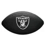 Mini pallone da calcio con logo della squadra NFL - Las Vegas Raiders