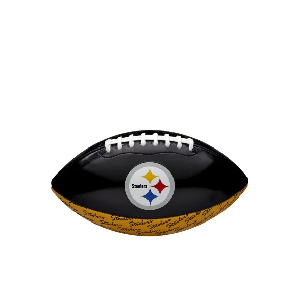 Mini balón de fútbol del equipo de la NFL - Pittsburgh Steelers
