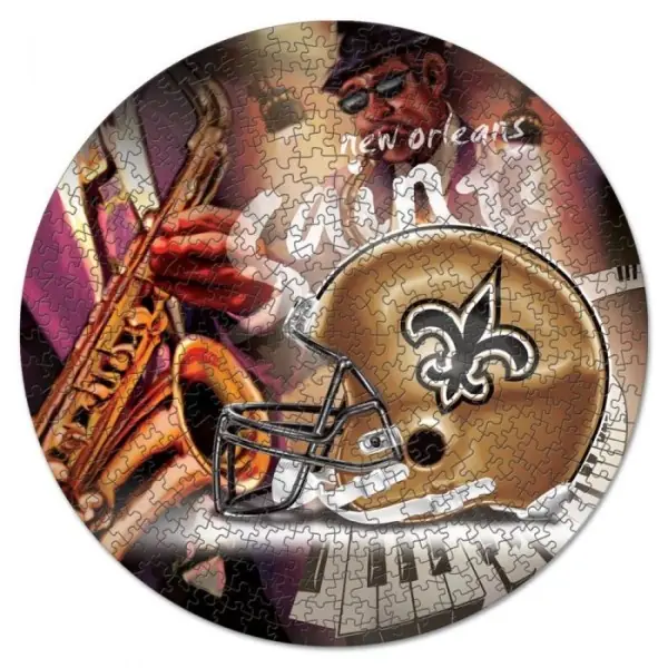 Rompecabezas de 500 piezas de los New Orleans Saints