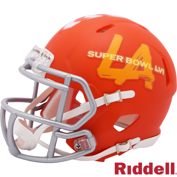 Riddell Super Bowl LVI Replik Mini Geschwindigkeit Helm