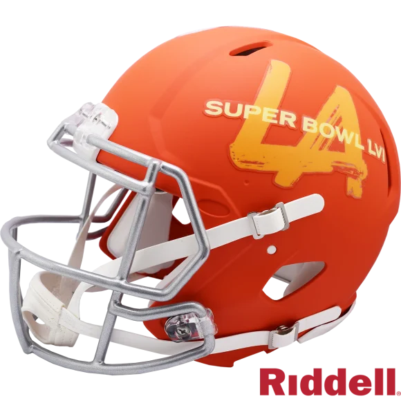Riddell Super Bowl LVI Geschwindigkeit authentisch Helm