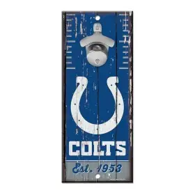 Indianapolis Colts Flaschenöffner-Schild 5" x 11"