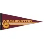 Fanion Roll & Go Premium de l'équipe de football de Washington 12" x 30".