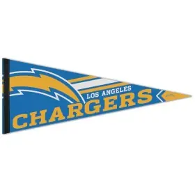 Fanion Premium Rouleau & Go des Chargers de Los Angeles 12" x 30"