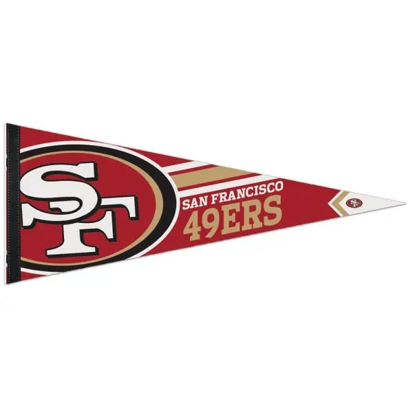 San Francisco 49ers Premium Roll & Go Wimpel 30 cm x 76 cm
