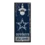 Dallas Cowboys Flaschenöffner-Schild 5" x 11"