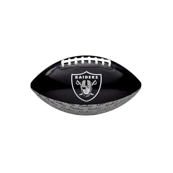 Mini balón de fútbol americano de la NFL - Las Vegas Raiders