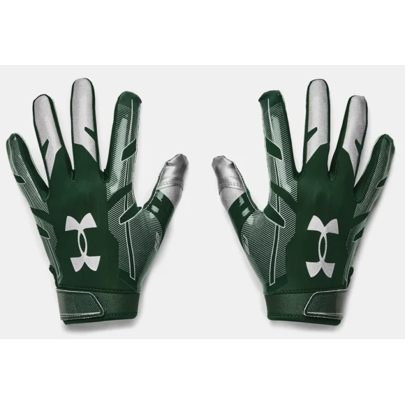 Green Under Armour F8 Receiver gloves