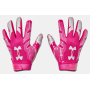 Gants Under Armour F8 Receiver roses