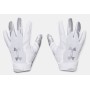 Gants blancs Under Armour F8 Receiver