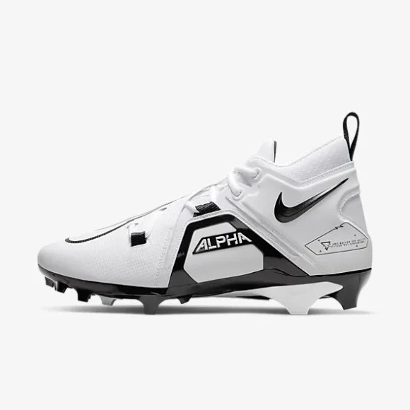 Nike Alpha Menace Pro 3 Football Cleats White