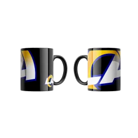 Los Angeles Rams överdimensionerad logotyp mugg