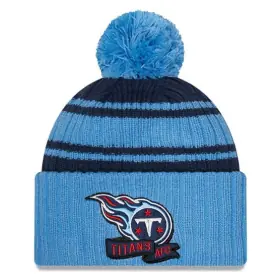 Tennessee Titans New Era 2022 Bonnet à Pompon Sideline