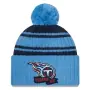 Tennessee Titans New Era 2022 Sideline Bommelmütze