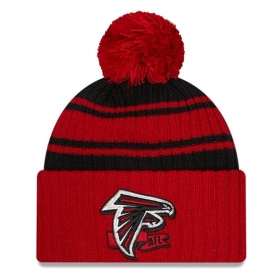 Atlanta Falcons New Era 2022 Bonnet à Pompon Sideline