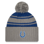 Bobble de línea de banda Indianapolis Colts New Era 2022