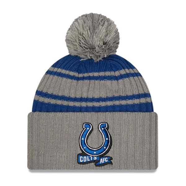Bobble de línea de banda Indianapolis Colts New Era 2022