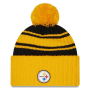 Pittsburgh Steelers New Era 2022 Sideline Bommelmütze