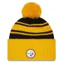 Pittsburgh Steelers New Era 2022 Sideline Bommelmütze