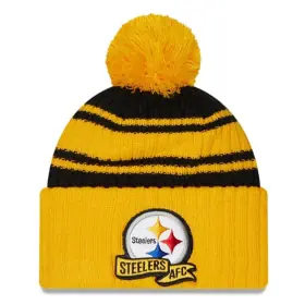 Gorro con Borla Pittsburgh Steelers New Era 2022 Sideline