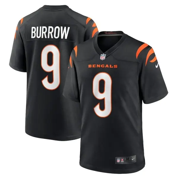 Maillot de match Nike des Bengals de Cincinnati - Joe Burrow