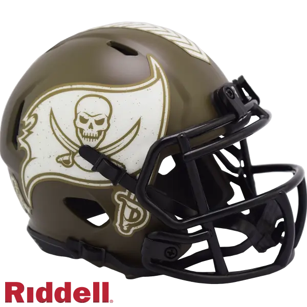 Casque Miniature Riddell Salute To Service des Tampa Bay Buccaneers