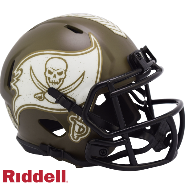 Tampa Bay Buccaneers Riddell Salute To Service Speed Mini-hjelm