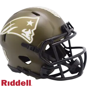 Casco Riddell Salute To Service Speed Mini dei New England Patriots