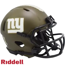 Casco Mini Speed Riddell Salute To Service dei New York Giants