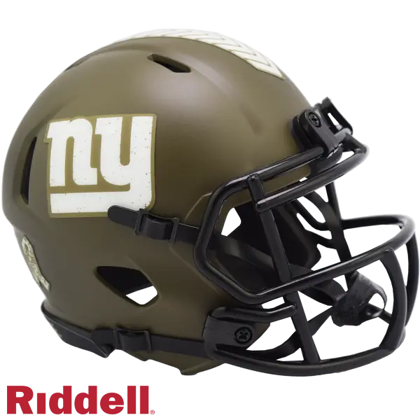 Casco Mini Speed Riddell Salute To Service dei New York Giants