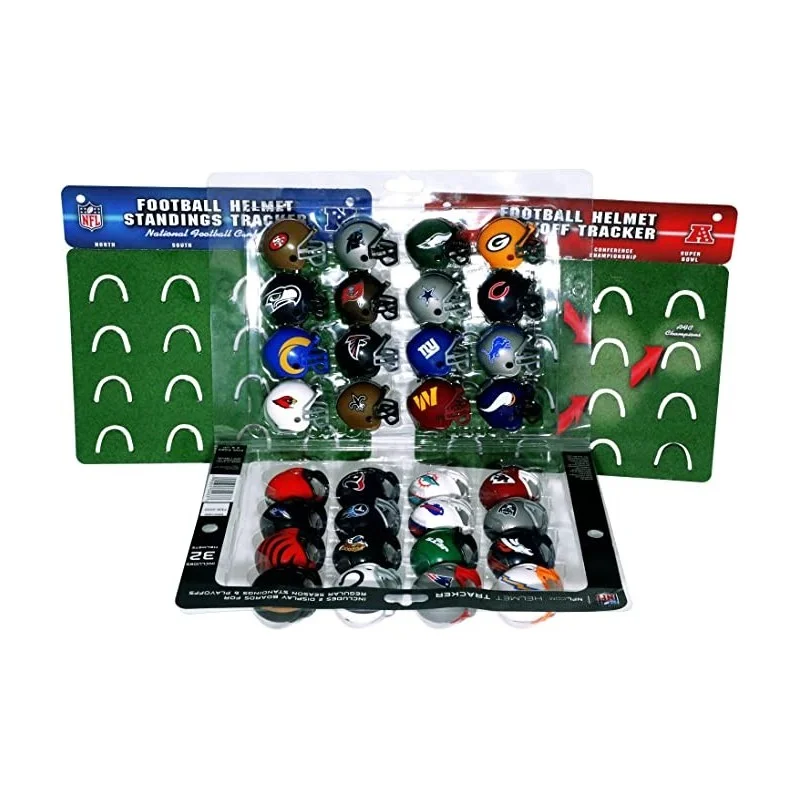 NFL, Toys, 20 Nfl Football 32 Team Mini Helmet Standings Tracker Display  Set