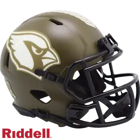 Arizona Cardinals Riddell Salute To Service Geschwindigkeit Mini-Helm