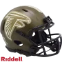 Mini casco Riddell Salute To Service Speed de los Atlanta Falcons
