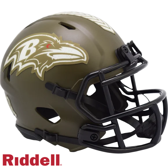 Minicasco Baltimore Ravens Riddell Salute To Service Speed