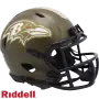 Baltimore Ravens Riddell Salute To Service Geschwindigkeit Mini-Helm