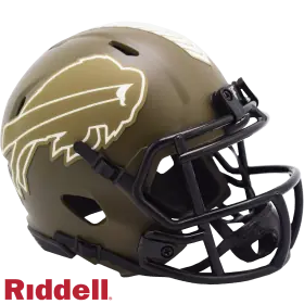 Buffalo Bills Riddell Mini Elmetto Speed Salute To Service