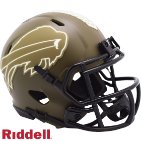 Buffalo Bills Riddell Salute To Service Speed Mini-hjelm