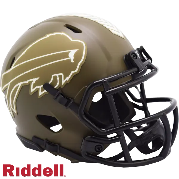 Buffalo Bills Riddell Salute To Service Speed Mini Helmet