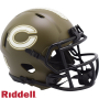 Chicago Bears Riddell Salute To Service Mini Casco Speed