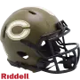 Chicago Bears Riddell Salute To Service Speed Mini Hjälm