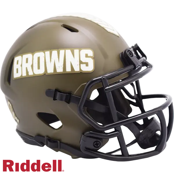 Casque Miniature Vitesse Riddell Salute To Service des Cleveland Browns