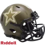 Dallas Cowboys Riddell Salute To Service Geschwindigkeit Mini-Helm