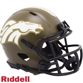 Denver Broncos Riddell Salute To Service Mini Casque Speed